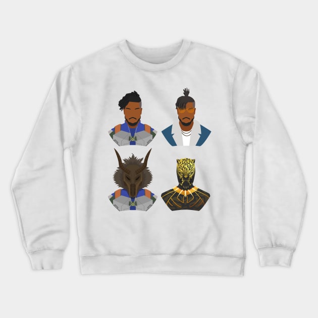 KILLMONGER Crewneck Sweatshirt by raichucopper